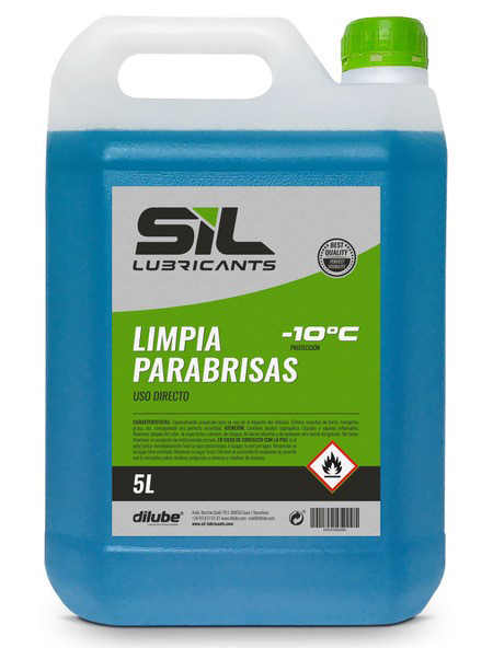 SIL Limpa Vidros Auto 5Ltr (4Un / caixa) SIL LUBRICANTS 