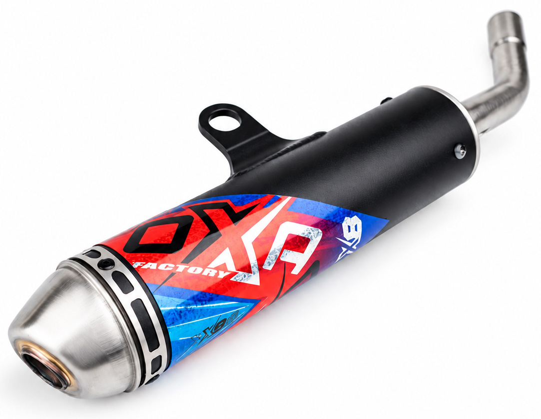 Ponteira de Escape X8 Black Edition OXA FACTORY 