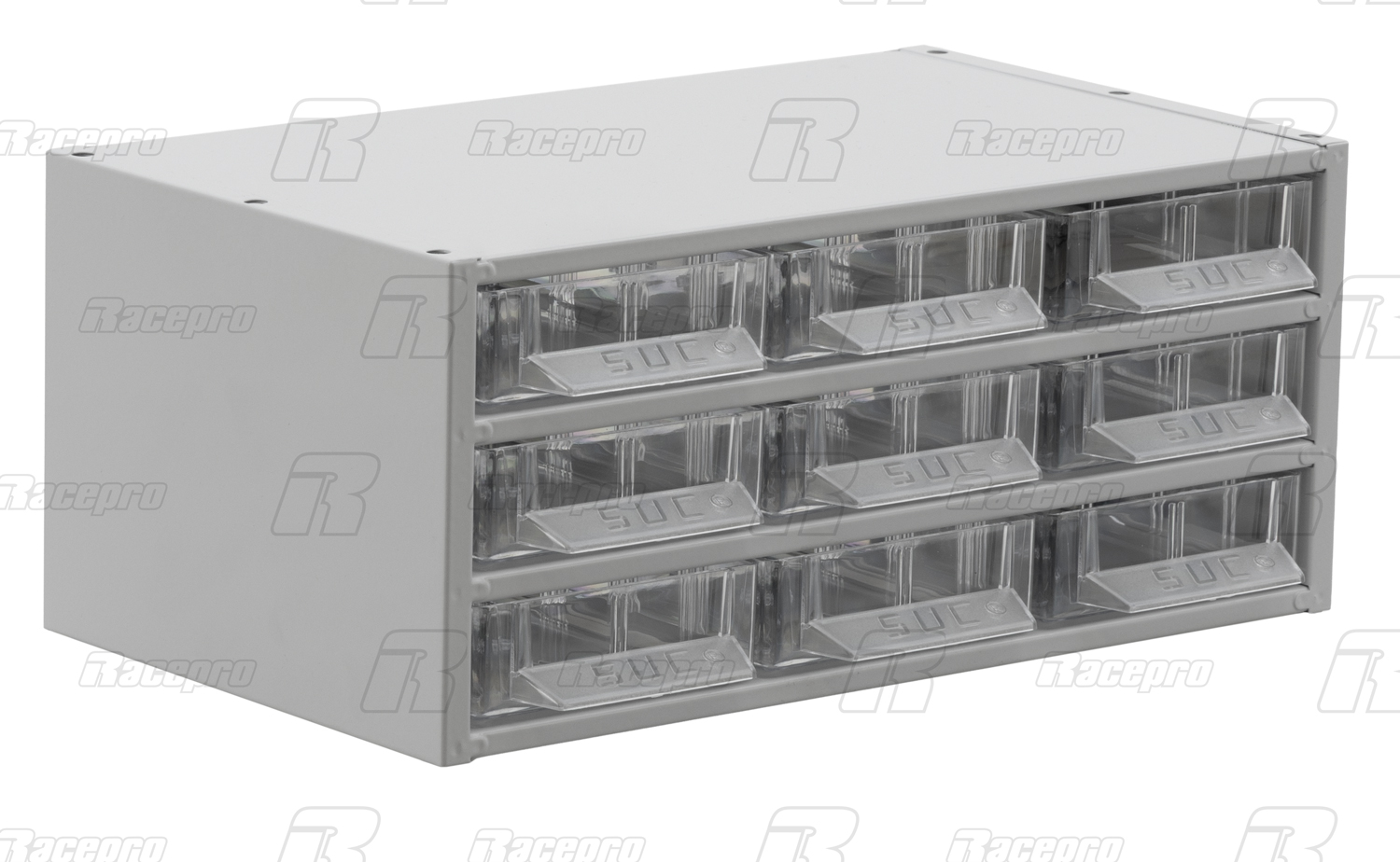 Estante Metálo-Plástica com 9 gavetas n.º 1 SUC 