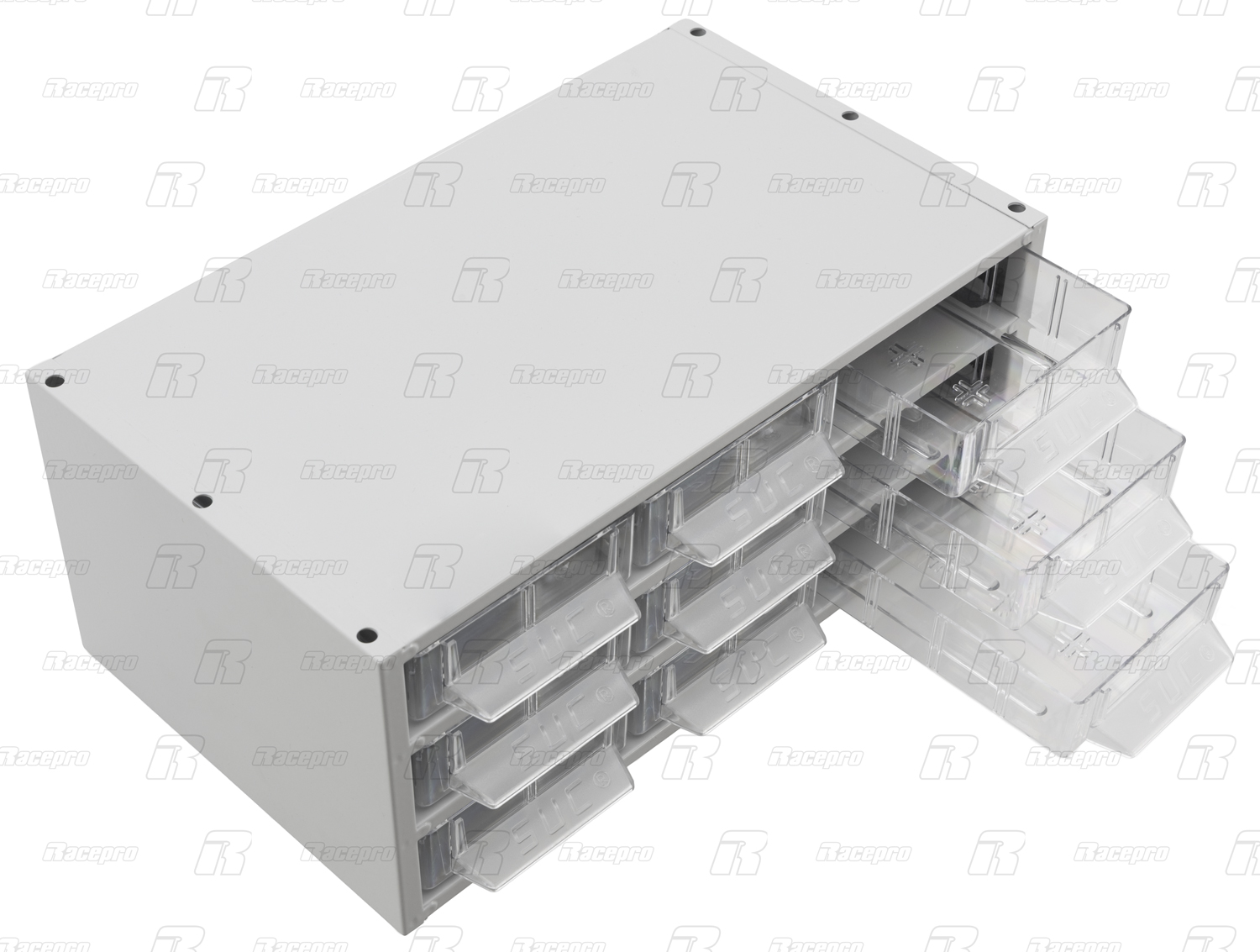 Estante Metálo-Plástica com 9 gavetas n.º 1 SUC 