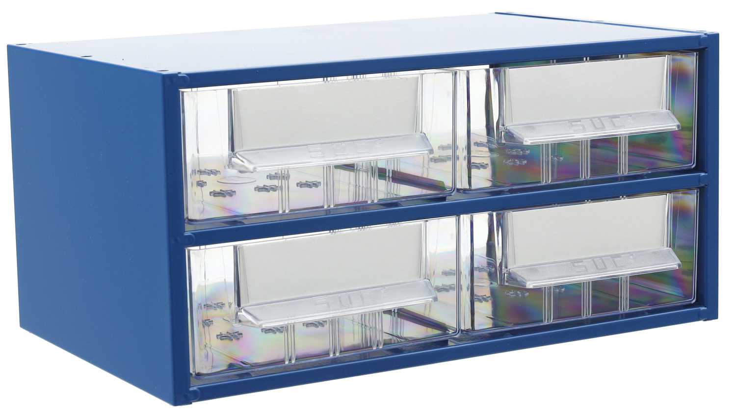 Estante Metálo-Plástica com 4 gavetas n.º 6 SUC 