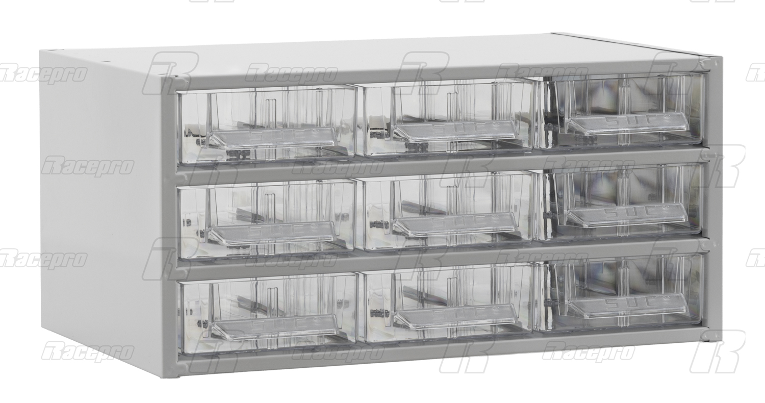 Estante Metálo-Plástica com 9 gavetas n.º 7 SUC 