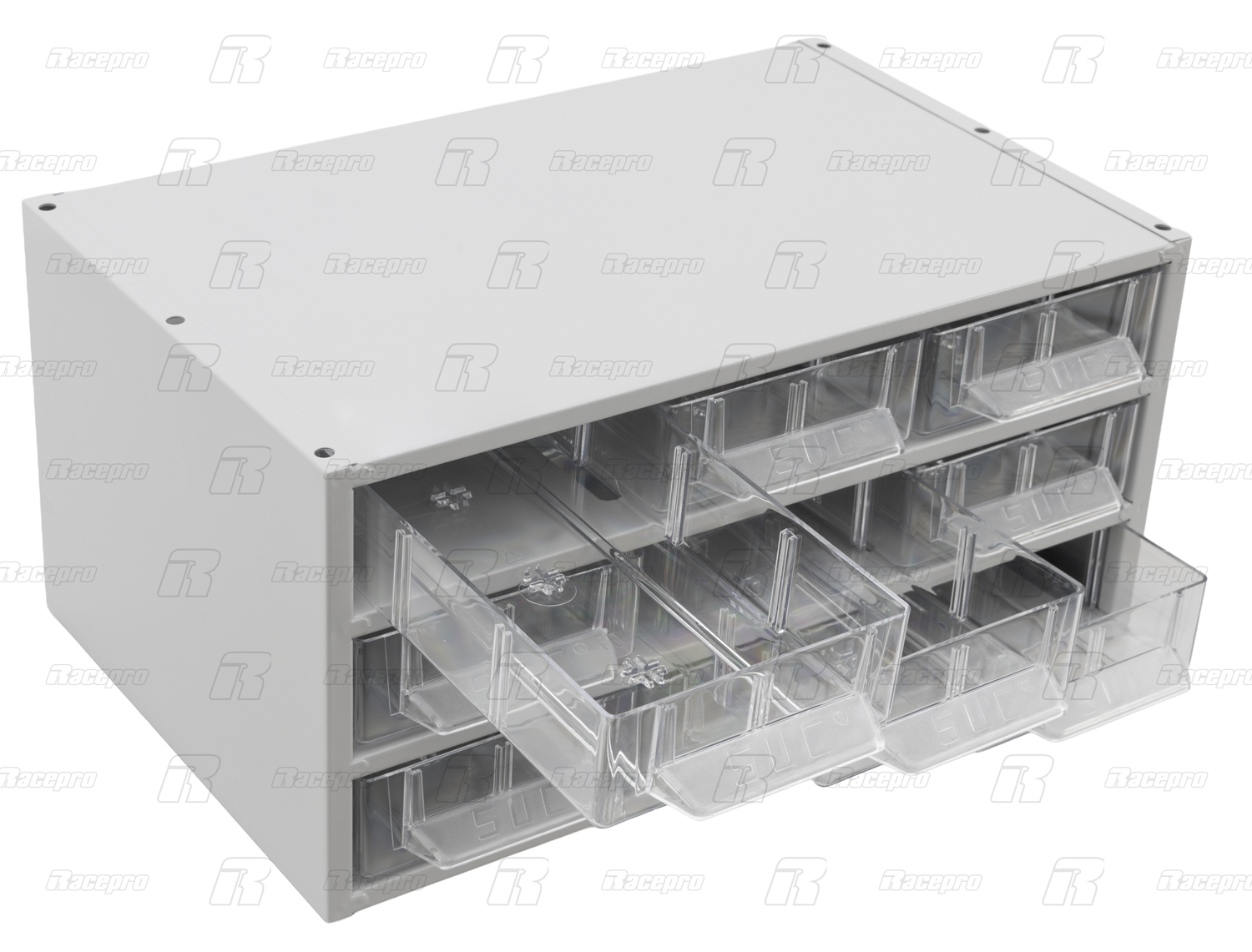 Estante Metálo-Plástica com 9 gavetas n.º 7 SUC 