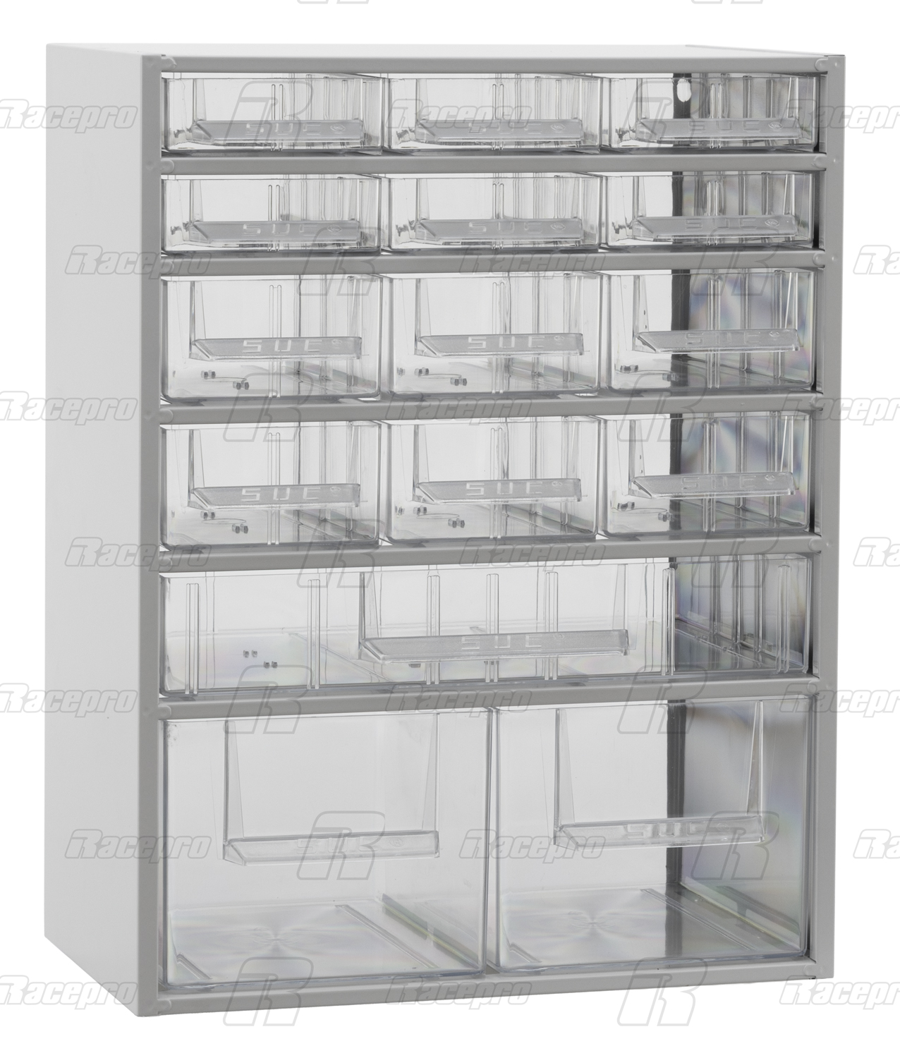 Estante Metálo-Plástica com 15 gavetas SUC 