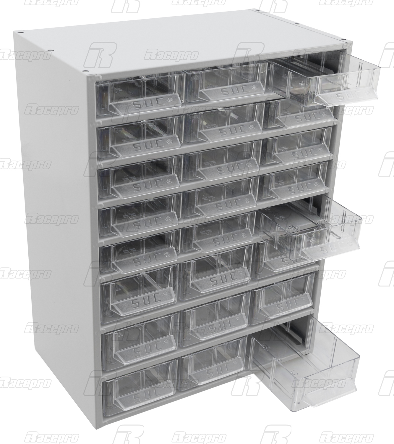 Estante Metálo-Plástica com 24 gavetas SUC 