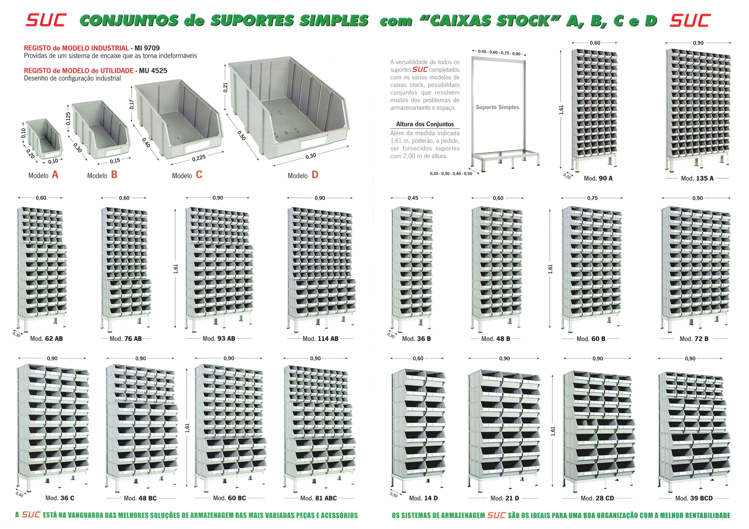 Caixa stock modelo 0 SUC 