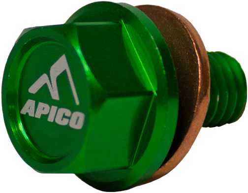 Magnetic Drain Bolt Blue APICO 