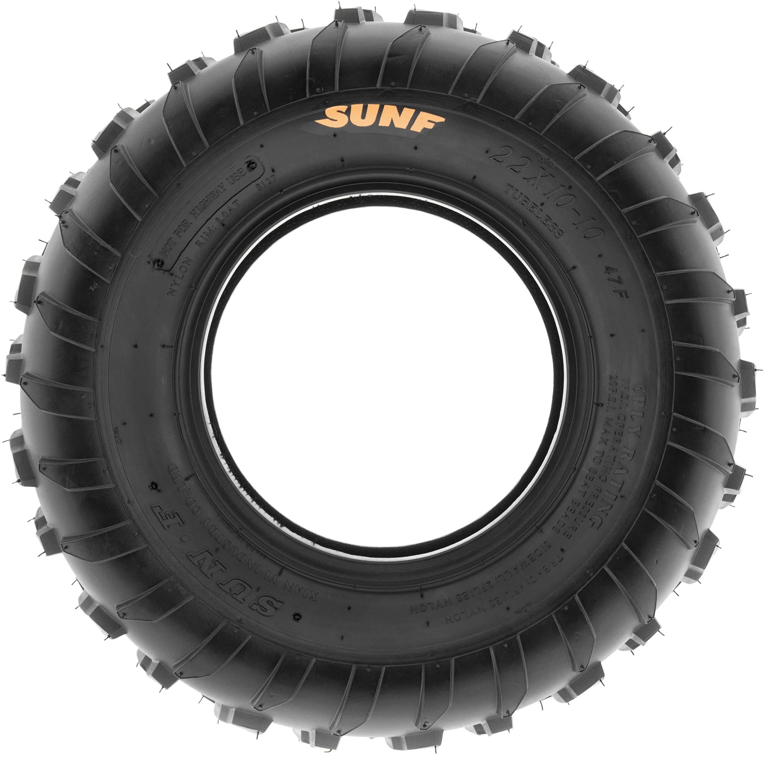 Pneu A-006 22x10-10 6PR SUN-F 