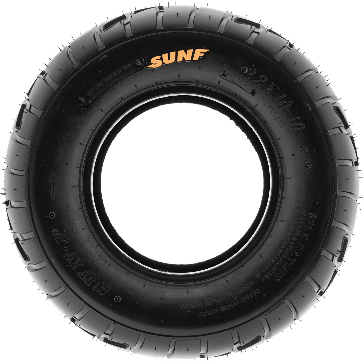 Tire A-021 205x50-10 6PR SUN-F 