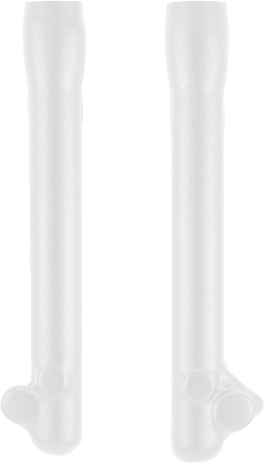 FORK GUARDS LOWER BETA EVO 80 04-23 (33mm) FACTORY WHITE APICO 