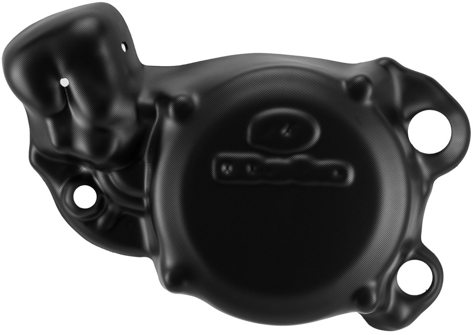 CLUTCH AND WATERPUMP COVER BETA EVO / REV3 125-300 00-23 FACTORY BLACK APICO 