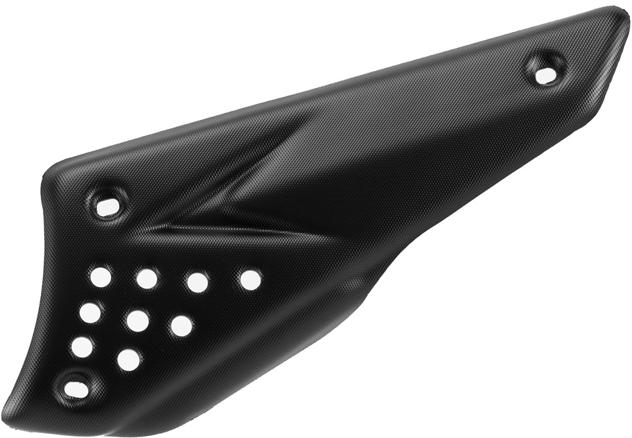 SILENCER COVER BETA EVO 125-300 09-25 FACTORY BLACK APICO 