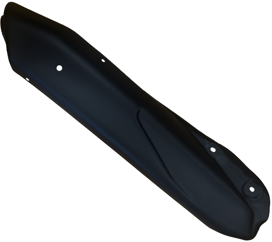 SILENCER COVER GAS-GAS TXT / PRO / RACING 23-25 FACTORY BLACK APICO 