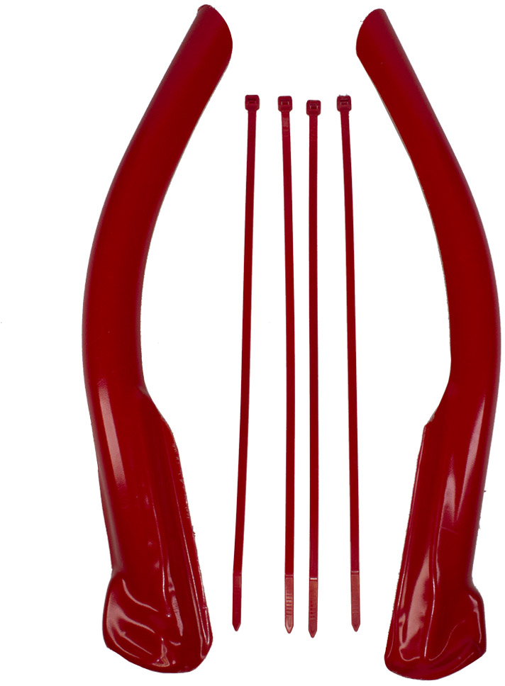 FRAME GUARDS GAS-GAS 09-10 RED APICO 