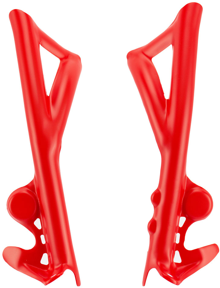 FRAME GUARDS GAS-GAS 11-22 FACTORY RED APICO 
