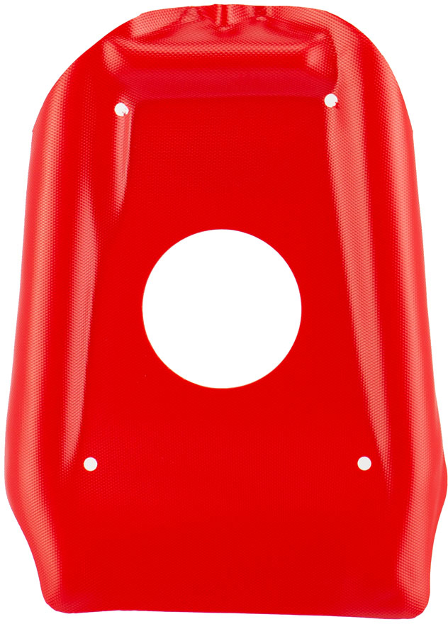 ENGINE MUD COVER / SPLASH GUARD GAS-GAS TXT / PRO / RACING 09-23 FACTORY RED APICO 