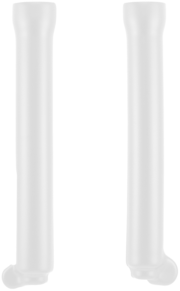 FORK GUARDS LOWER TECH 39MM FORK GAS-GAS, TRS, 4RT, SHERCO, SCORPA, E-MOTION 11-23 FACTORY WHITE (R APICO 
