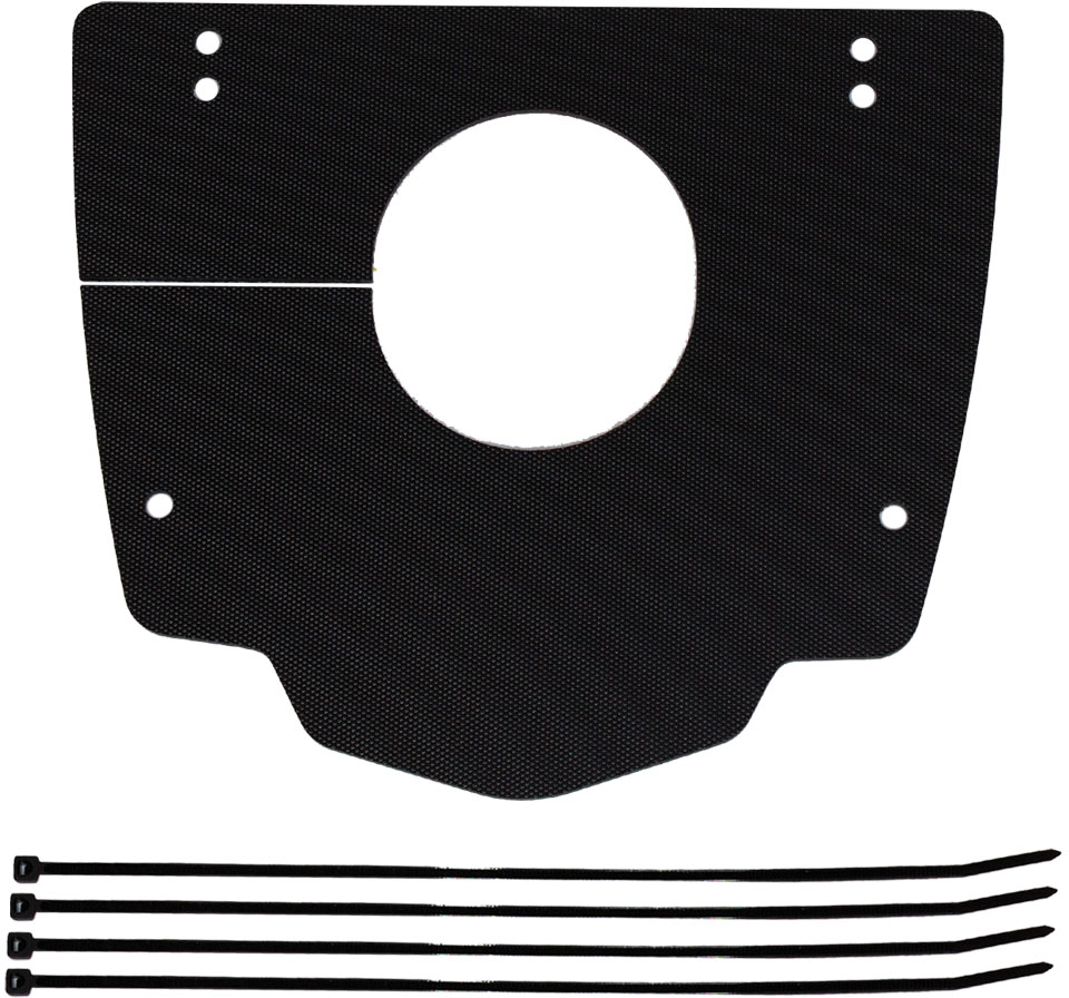 ENGINE MUD COVER / SPLASH GUARD TRS ONE 16-25 FACTORY BLACK APICO 