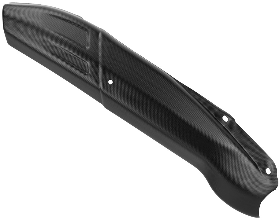 SILENCER COVER TRS ONE / RR / GOLD 125-300 16-25 FACTORY BLACK APICO 