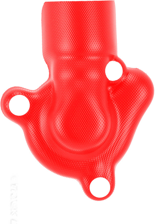 WATER PUMP COVER TRS ONE / GOLD / RR 16-22 FACTORY RED APICO 