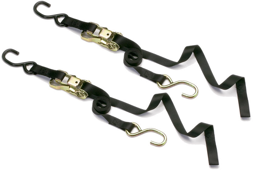 TIEDOWN BLACK RATCHET TYPE 5.5 FT / 1.8MTR APICO 