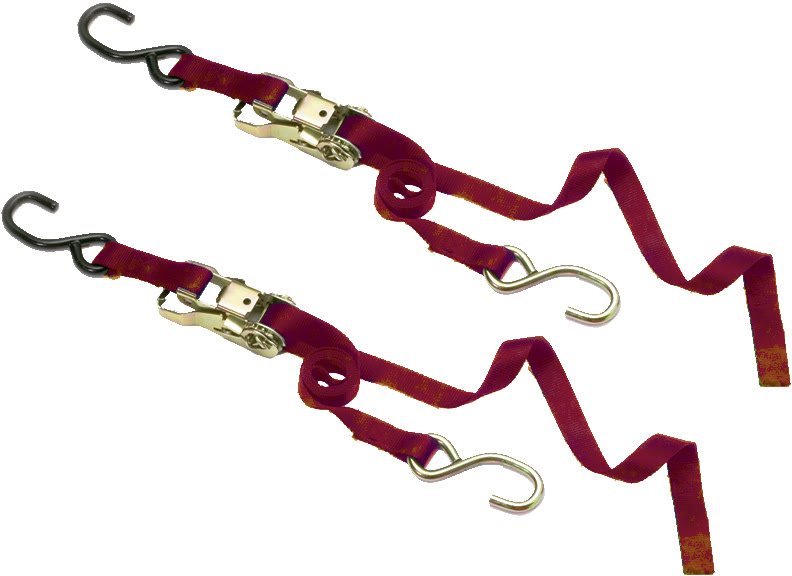 TIEDOWN RED RATCHET TYPE 5.5 FT / 1.8MTR APICO 