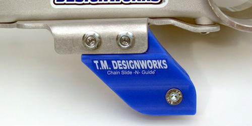 ATV Rear Chain Guide And Mounting Bracket T.M. DESIGNWORKS 