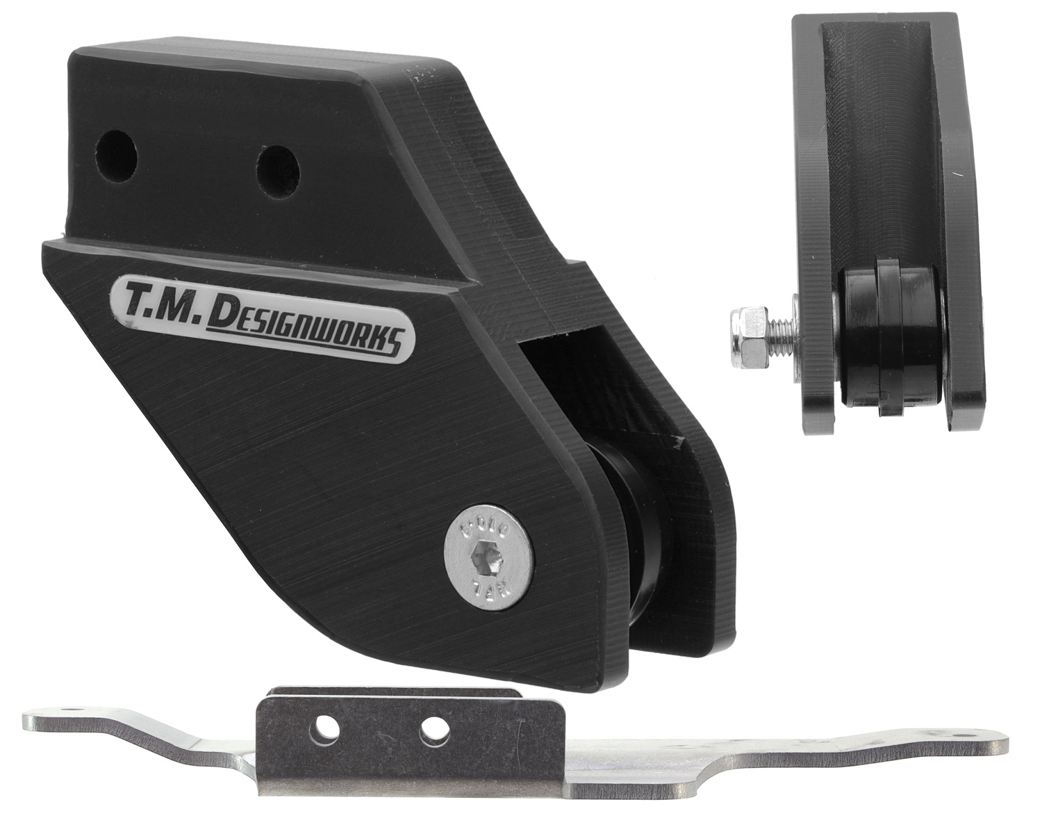 ATV Rear Chain Guide And Mounting Bracket T.M. DESIGNWORKS 