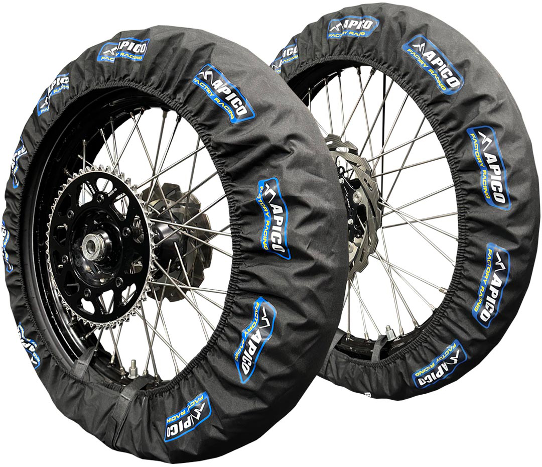 TYRE COVER SET 21" FRONT & 18" / 19" REAR APICO 