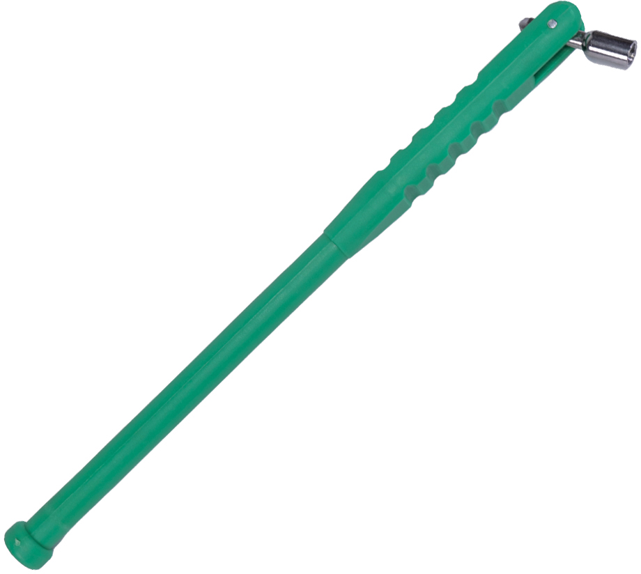 SNAP-IN TUBLESS VALVE MOUNTING TOOL, PLASTIC BODY GREEN APICO 