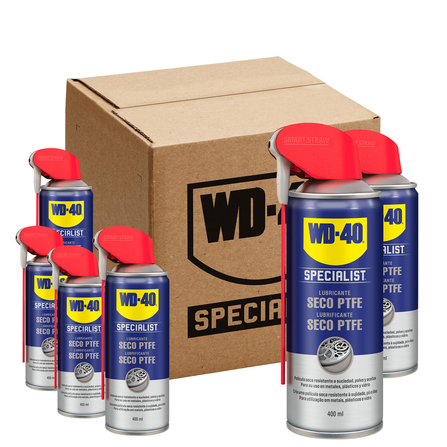 WD-40 SPECIALIST Lubrificante Seco PTFE 400ml x 1un WD-40® 
