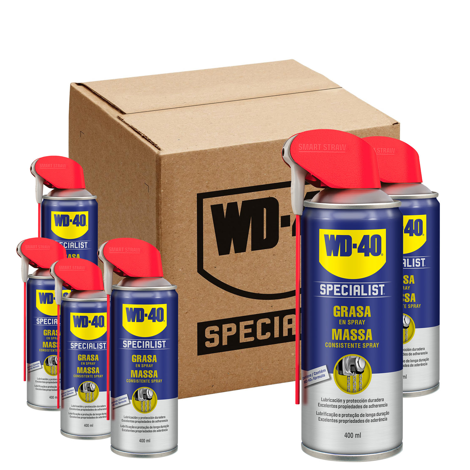 WD-40 SPECIALIST Massa em Spray 400ml x 1un WD-40® 