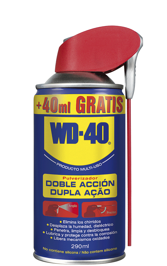 WD-40 Multi-Uso DUPLA AÇÃO 250ml + 40ml (GRATIS) x 1un WD-40® 