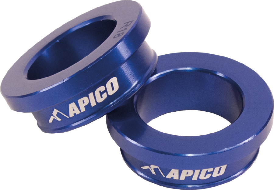 REAR WHEEL SPACER TM EN / MX 125-530 12-20, EN / MX 125-530 12-20 BLUE APICO 