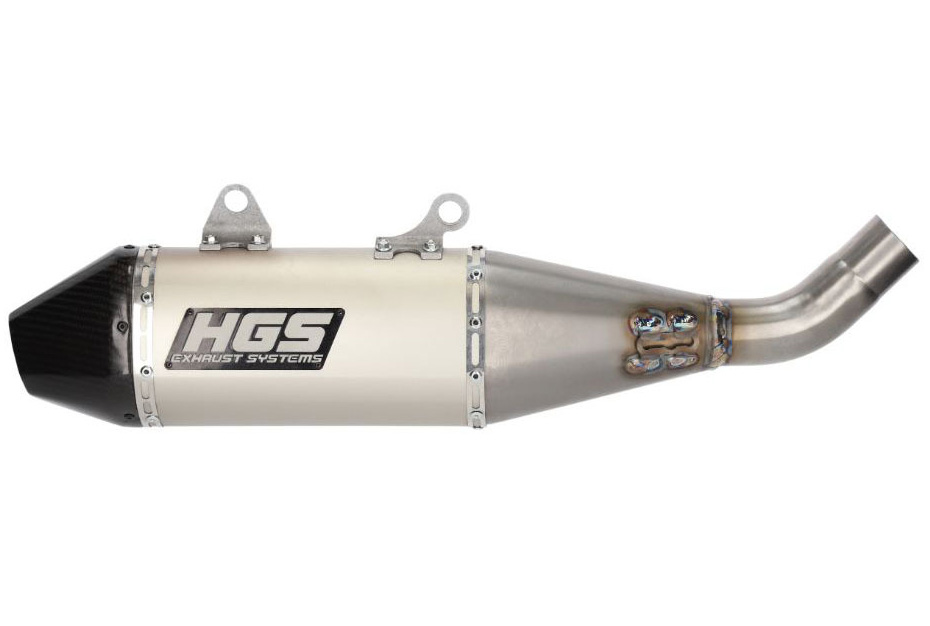 Exhaust Silencer 4T Titanium HGS EXHAUST 