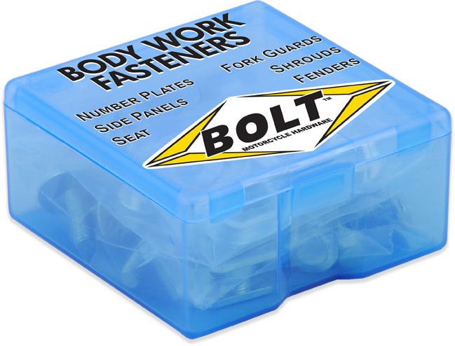 BOLT Body Work Fastener Kit BOLT MOTORCYCLE HARDWARE 