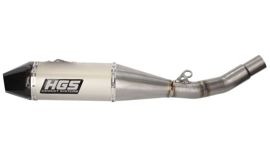 Exhaust Silencer 4T Titanium HGS EXHAUST 